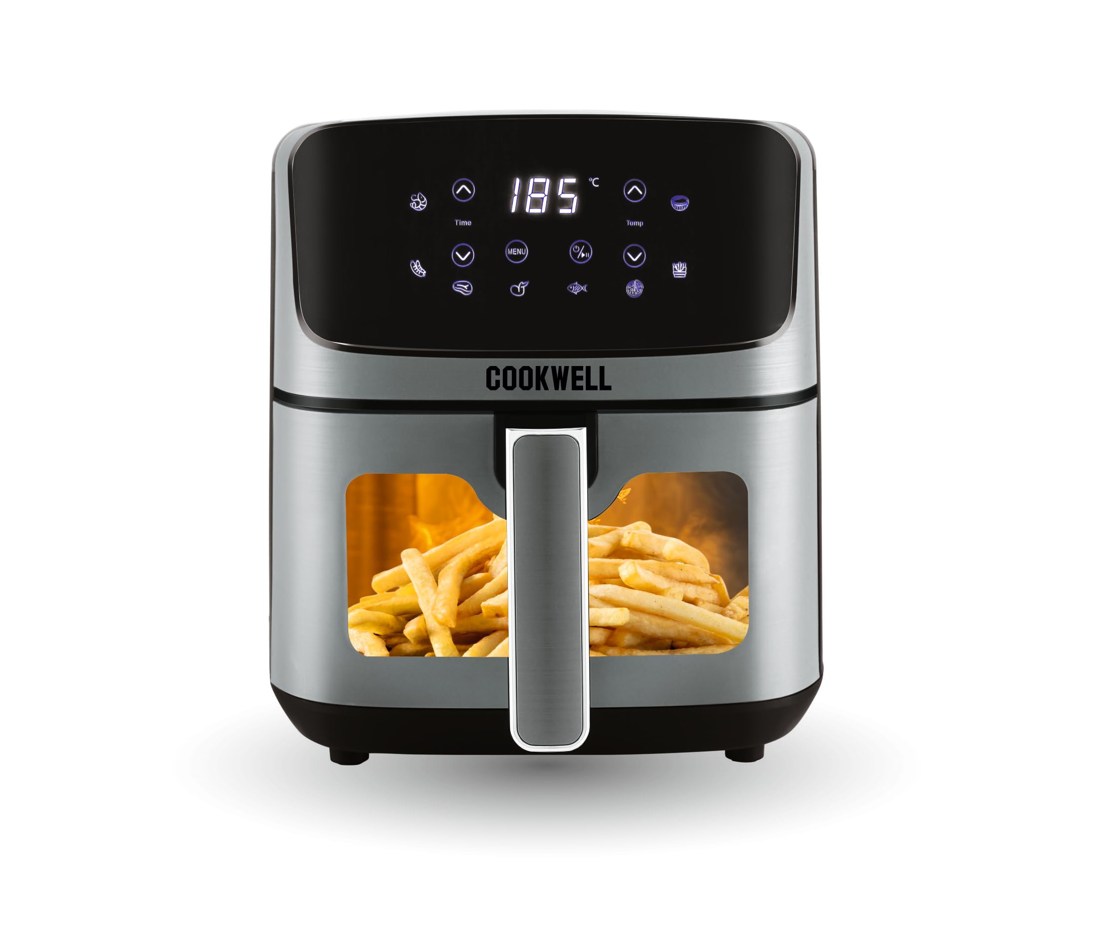 Cookwell Air Fryer 5L Review - See Through Window and 1400W Power