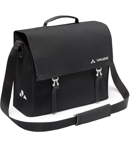 YBAG Commuter - Nachhaltige Fahrradtasche Laptop - Gepäckträgertasche für Büro mit 4 Fächer | Innentaschen | Flaschennetz | Regenschutz