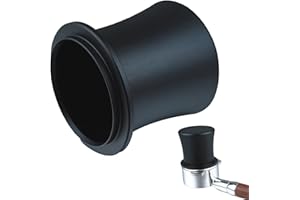CAPFEI Taza dosificadora de 58 mm, recipiente dosificador de café, para transferencia rápida de café molido entre molino y portafiltros