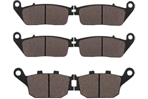 Cnornus Motorcycle Brake Pads Front and Rear for Kawasaki Street Bike Z750 (ZR750 L) 2007-2011 Z750 ABS (ZR 750 M) 2007-2011