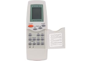 ALLIMITY Mando Aire Acondicionado Compatible con Carrier AC RFL-0301 RFL-0601 36KCARMS RFL-0301EH RFL-0301EHL RFL-0601EH RFL-0601EHL 42PHQ007 42PHQ009 42PHQ012 42PHQ014 42PHQ018 42PHQ024 42PHQ007K