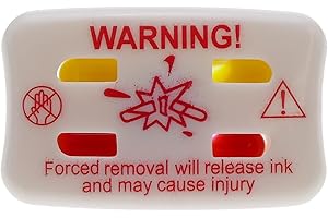 PrimeMatik - Broche de marqueur d'encre Compatible avec l'étiquette antivol EAS RF 8,2 MHz