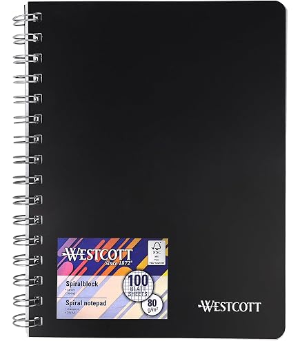 Quaderni Eco Arts Nero Kraft - Formati A3, A4, A5, A6, Rigati, All'ingrosso, Regno Unito