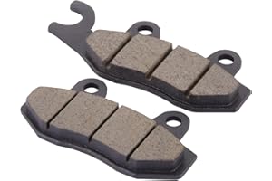 WOOSTAR Pastiglie Freno Posteriore Sostituzione per 50cc 70cc 90cc 110cc 125cc 150cc 200cc 250cc ATV Quad Bicicletta Scooter Ciclomotore Motocross Dirt Bike Off-Road