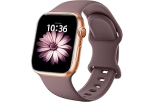 Higgs Silikonowy pasek do zegarka Apple Watch 40 mm, 41 mm, 38 mm, 44 mm, ultra 2, 49 mm, 45 mm, 42 mm, dla kobiet i mężczyzn, miękki silikonowy pasek sportowy do iWatch serii 9, SE (se 2), 8, 7, 6,