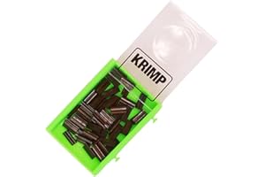 Korda Lot de 50 pinces à sertir pour pêche à la carpe