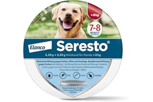 BAYER VITAL GMBH GB - TIERG Seresto 4,50 g + 2,03 g obroża dla psów od 8 kg