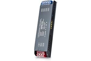 BRIMETI Trasformatore LED 12V 200W Alimentatore LED Driver 16,64A Slim LED Transformer AC 220V a DC 12V LED Netzteil Interruttore Adattatore,Trasformatori Tensione Costante Alimentatoredi Bassa