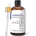 HIQILI Wintergreen Essential Oil 30ML, 100% Natural Aromatherapy Oil for Face, Candle Making, Diffuser, Skin&Hair-1 Fl Oz