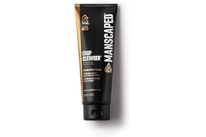 ‎MANSCAPED REFINING THE GENTLEMAN MANSCAPED™ Crop Cleanser™ Groin Wash, męska formuła UltraPremium do czyszczenia pod pasem, odświeżający żel pod prysznic dla mężczyzn z witaminą E i aloesem, wegański żel do mycia ciała (6 uncji)