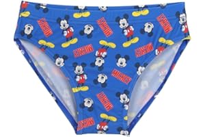 CERDÁ LIFE'S LITTLE MOMENTS Costume da Bagno Stile Slip Fodera Interna al 100% in Poliestere-con Il Personaggio di Mickey, Blu, 3 Anni Bambini e Ragazzi
