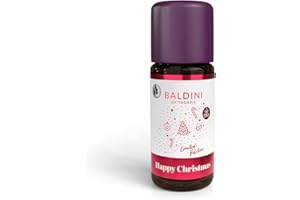 ‎BALDINI Baldini Duftkomposition Happy Christmas – 10 ml – Ätherische Ölmischung mit Orange, Weißtanne & Nelke – Weihnachtsduft für Diffuser, Duftlampe & Duftstein
