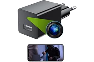 Mini Camara Espia 1080P Oculta WiFi Cámaras Camufladas de Vigilancia Interior para Ver En El Movil Spy Camaras Invisibles con