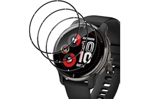 Wonsoso Schutzfolie Kompatibel für Garmin Venu 2 Plus Schutzfolie, 3 Stück Weiche TPU Displayschutzfolie[Nicht-Glas], Blasenfrei, Anti-Staub, Wasserdicht, Anti-Öl, Sensitive Touch, HD Bedeckung Folie