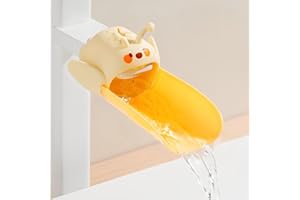 Kinder Wasserhahn Extender，Suuwwn Wasserhahn Erweiterung für Kinder Wasserhahn Verlängerung Der Wasserhahnaufsatz für dein Kind, für kinderleichtes Händewaschen am Waschbecken