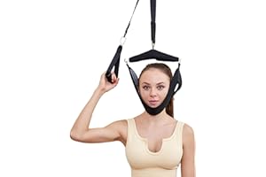 Tuxxjzm Traction du cou – Étirement du cou – Hamac de traction pour le cou | Hamac portable pour soulager le cou, aide physique pour décompresseur de cou