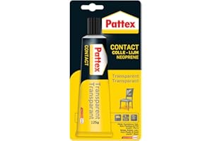HENKEL Pattex Contact Adhesive Transparent Tube 125g