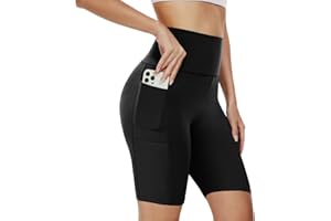 AMIYOYO Damskie legginsy termiczne z podszewką, z wysokim stanem, nieprzezroczyste, z polarem, ciepłe, przytulne, elastyczne, sportowe legginsy