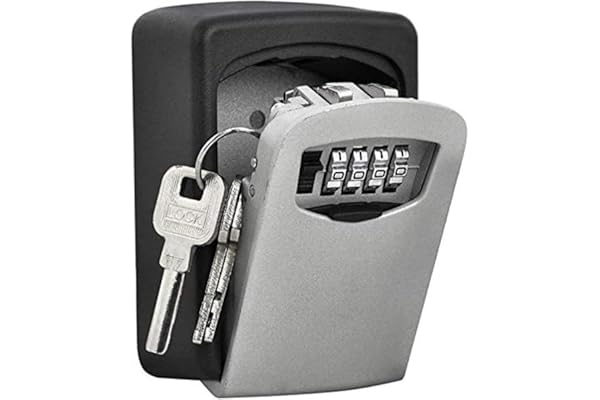 Nestling® Boite à Clefs Haute sécurité de la police Safe Key Murale à 4 chiffres clés Coffre Combination Lock stocker les clés de