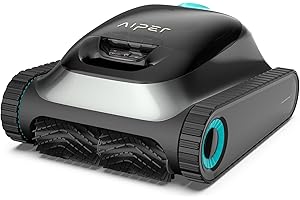 AIPER Poolroboter Boden und Wand, Kabelloser Poolsauger mit Wandklettern, Intelligenten Navigation 2.0, 150 Minuten Batterielaufzeit, Poolreiniger für Eingelassene Pools bis zu 150㎡