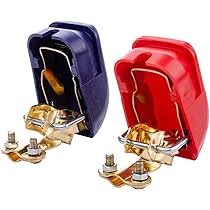Accu-snelkoppeling-ontkoppelingsstekker, 2-delige universele snelkoppelingsset, met aansluitpen 175A 600V rood