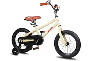 JOYSTAR 12' 14' 16' Kids Cruiser Bike for Ages 2-7 Years Old Girls & Boys, Kids Bike with Training Wheels & Coaster Brake, Single Speed Cruiser Bicycles for Children