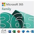 Microsoft 365 Family - Fino a 6 persone - Per PC/Mac/tablet/cellulari - Abbonamento di 12 mesi - codice digitale