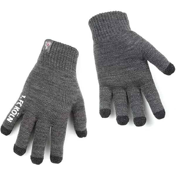 Everton Official FC Crest Wool Gloves (100% Acrylic), Black, One Size Sports & Outdoors
