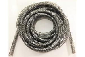 The Stop Shop Stainless Brake Line Protector (Gravel Guard Spring) for 3/8" Tube - 16 Ft.