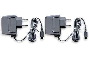 FLLAGG20 2X Cargador Compatible con Nintendo DS Lite Fuente de Alimentación Charger Power Adapter