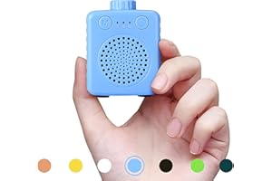 Portable White Noise Machine Baby, FANSBEN 13 Soothing Sounds Therapy Super Mini Sleep Sound Machine for Sleeping Babies Adults with Adjustable Volume for Home Office Travel, Blue