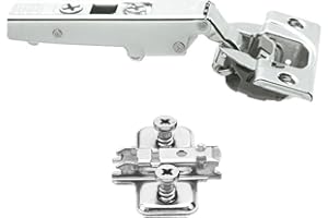 Blum 110° Clip Top Blumotion Soft Close Hinge & Mount 71B3550 & 173L8100