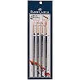 Faber-Castell Paint Brush Set - Round, Pack of 4 (Navy Blue)