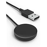 Sinoacc Laddare för Samsung Galaxy Watch 4/4 Classic/3/5/5 Pro/Active 2/Active 1 Galaxy Watch laddare 3,3 fot USB magnetisk t