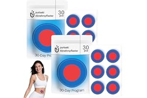 HJJH Purisaki Abnehmpflaster Original, Natürliche Metabalance Patch, Gewichtskontrolle Pflaster für Männer und Frauen, Rein & Sanft (2 Stück* 30 Pcs)