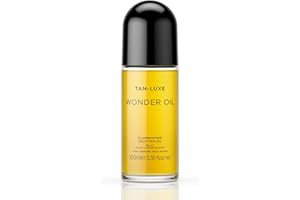 TAN-LUXE Tan Luxe WONDER Oil - Olio falso abbronzante, leggero e medio (100 ml) per la cura della pelle con rassodante per corpo, crudeltà e tossine