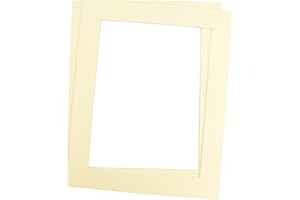 PPF (ART) LIMITED Two Pack of Ivory Picture/Photo Mount Size A1 fits A2