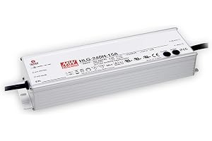 LED-drivrutin Mean Well HLG-240H-24A 24V DC 10 A