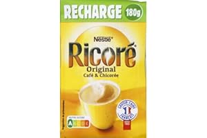 Nestlé Ricoré Original - Substitut de Café - Recharge de 180 g (Refill Pack from France)