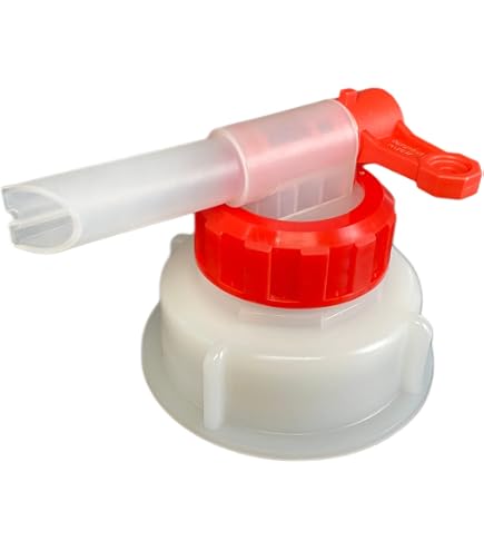 ISOLATECH Sabeu Fluxx AH 13/45 HF Robinet d'écoulement pour bidons de 2 l et 3 l avec filetage DIN 45 extérieur 41,0 mm Convient à un usage alimentaire Sans glucker