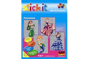 stickit Mini Stecksystem Prinzessinen 4 in 1 ca. 2.900 Teile Nr. 41189