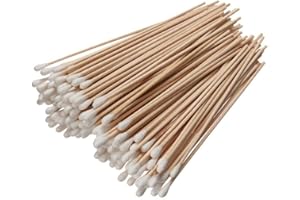Ungfu Mall 200 Long manche en bois Tampon Applicateur coton Medical tampons