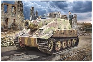 ITALERI - Maquette Char 38cm Rw 61 Auf Sturmmöser Tiger |italeri|6573| 1:35