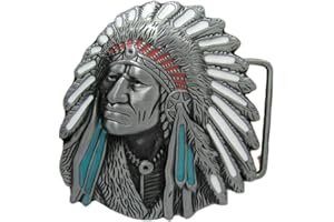 COOLLA Belt Buckle for Men- Western Cowboy Large Belt Buckles