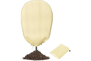 PATWING Voile Hivernage Plante Exterieur, 80g/㎡, Housse Hivernage Plante Exterieur, Protection Arbre Hiver, Réutilisable pour Plantes en Pot, Olivier, Palmiers (200 * 240cm, 1PC)