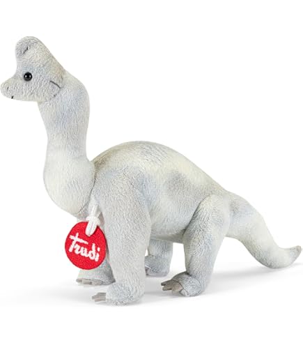 Trudi Mammut Plush Dinosaur, Gift for Birthday and Christmas, 21 x 14 x 10 cm, Size XS, Prehistoric Animals, Model 51186 Trudi Mammut Plush Dinosaur, Gift for Birthday and Christmas, 21 x 14 x 10 cm, Size XS, Prehistoric Animals, Model 51186