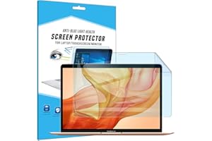 FiiMoo Anti Luce BLU Filtro Schermo Compatibile con MacBook Air 13" 2018/2020, Anti Bluelight Screen Protector, Filtro Antiriflesso Protezione per Gli Occhi Proteggi Schermo (2 Pack)