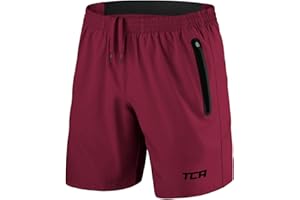 TCA Short Homme Sport - Short Running Homme Léger Elite Tech - Short Sport Homme avec Poches Zippées