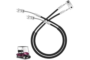 RO6G 70969-G03 - Cable de freno de repuesto para carrito de golf EZGO TXT y Medalist Gas & Electric Carts (1994-2008 Up) 70716-G03 70969-G03 Cable de freno
