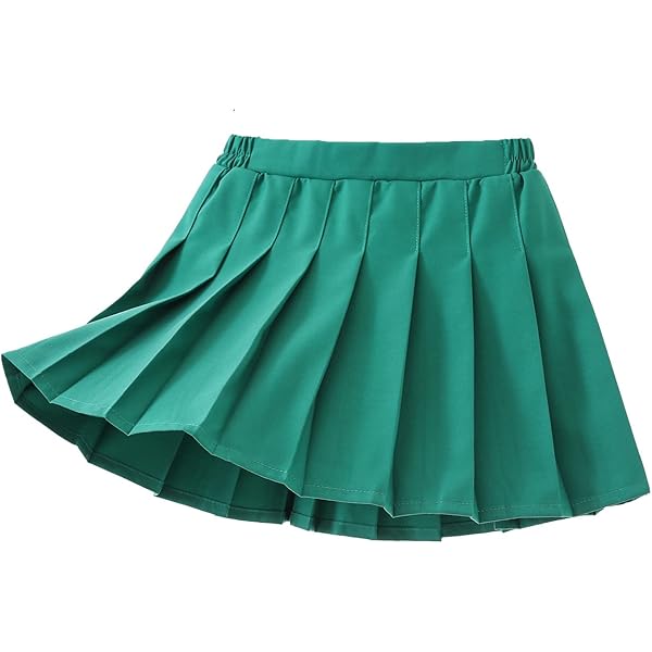 Femmes Jupes courtes - Mini plissée taille haute pour Mini Fg